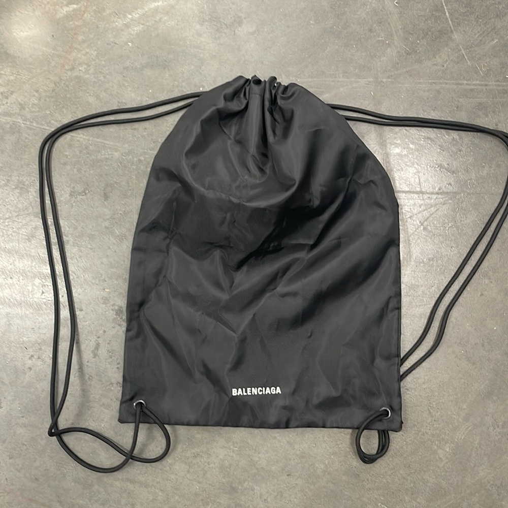Balenciaga Drawstring Backpack